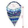 Floral Head Kerchief Scarf Ethnic Style Triangle Head Scarves Stretch Women Turban  Summer