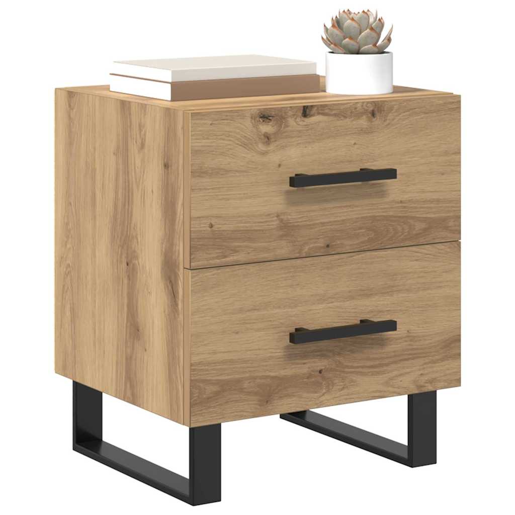Nightstand Artisan Oak 40 x 35 x 47.5 cm Engineered Wood