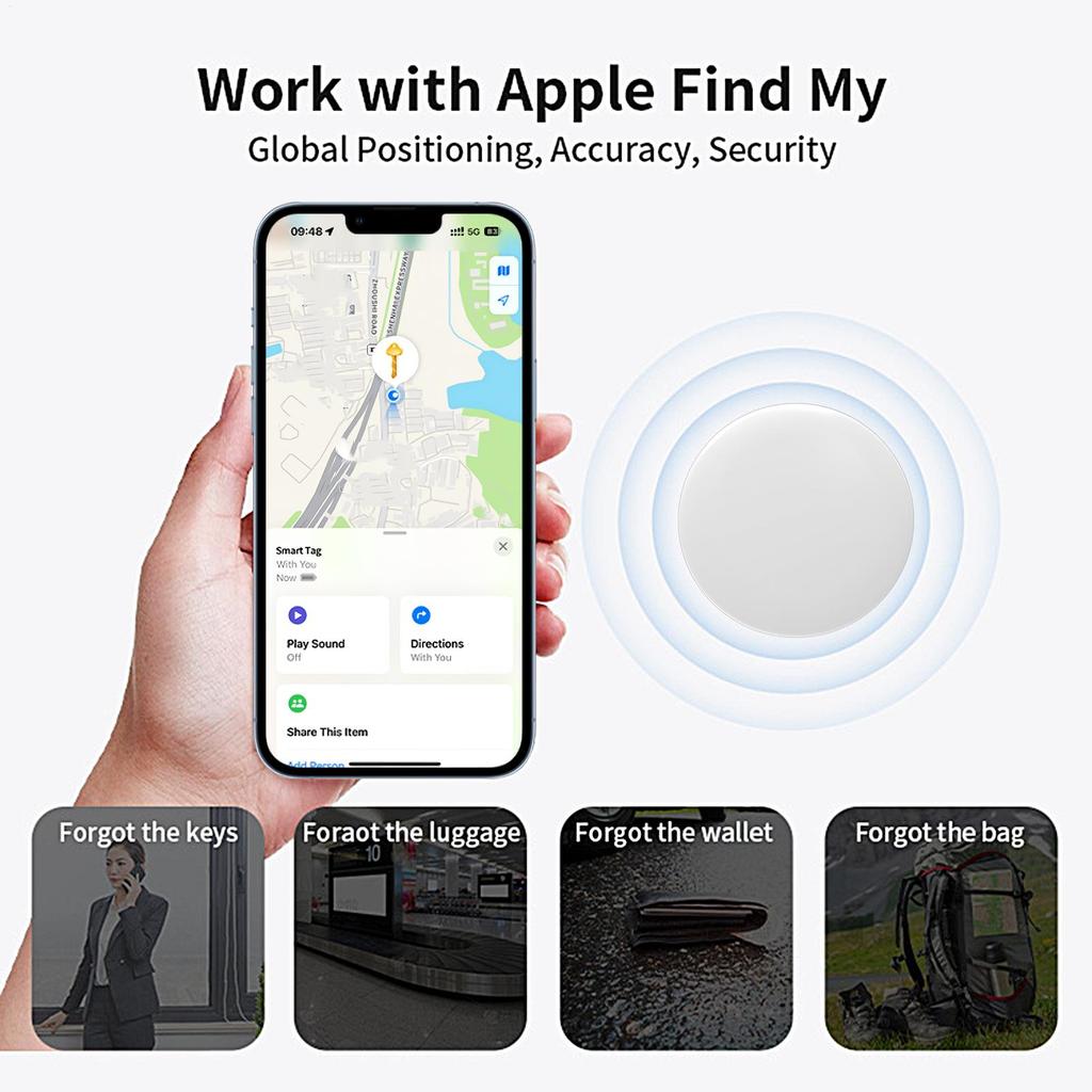 Car Mini GPS Tracker Magnetic Anti-Lost Device Waterproof Mini Tracking Device for Travel Bag Vehicles Backpack Pet Kids