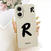 For Tecno Spark Go 2 Case KM4  Lucky A-Z Letter Shell TPU Soft Silicone Phone Case For Tecno SparkGo 2 Go2 Back Cover Coque