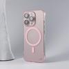 Frameless Ultra Thin for Magsafe Case for iPhone 17 16 11 12 13 14 15 Pro Max 16 Plus Glass Camera Protector Matte PP Cover