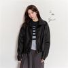 GIORDANO Women's Retro Striped Knit Sweater with Shoulder Buttons