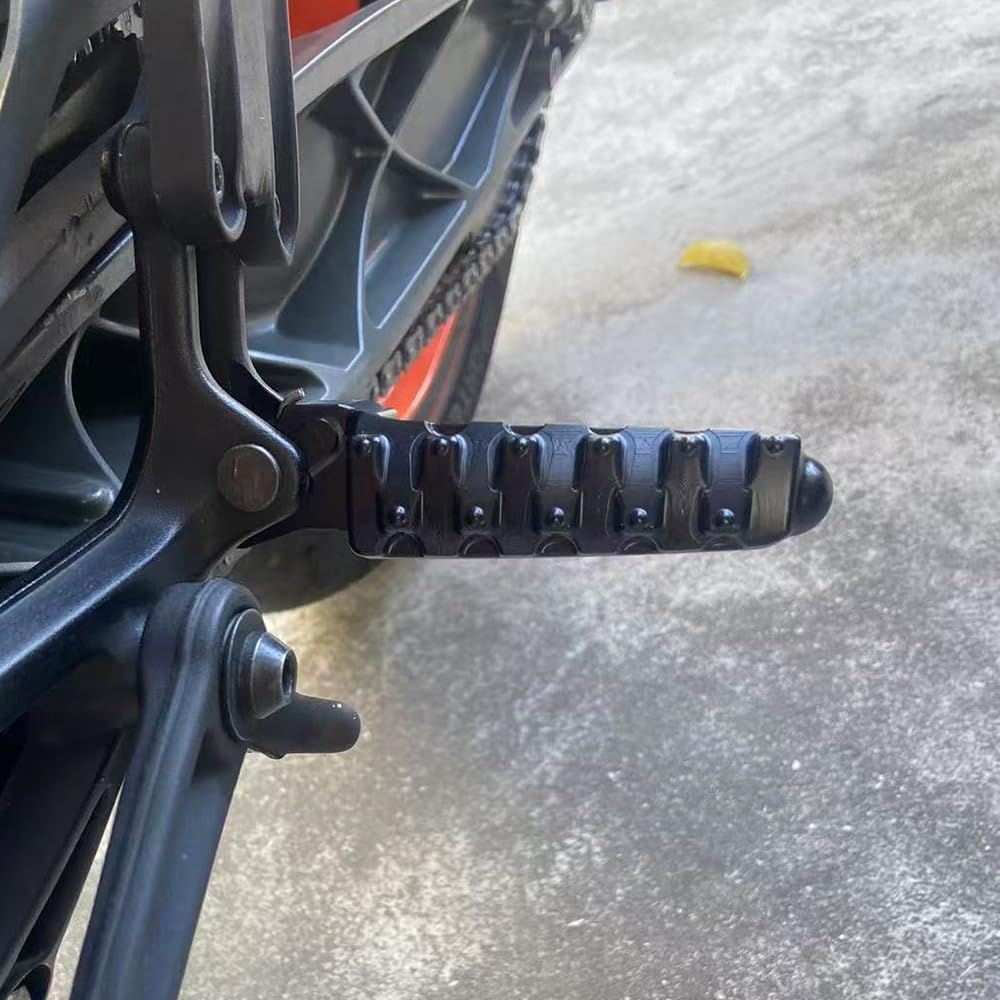 Motorcycle Front Foot Pegs Rest Pedal Compatible with K&TM DUKE 125/200 / 250/390 2018 2019 2020 2021 2022 2023 2024 duke 390 250 200 125 Accessories