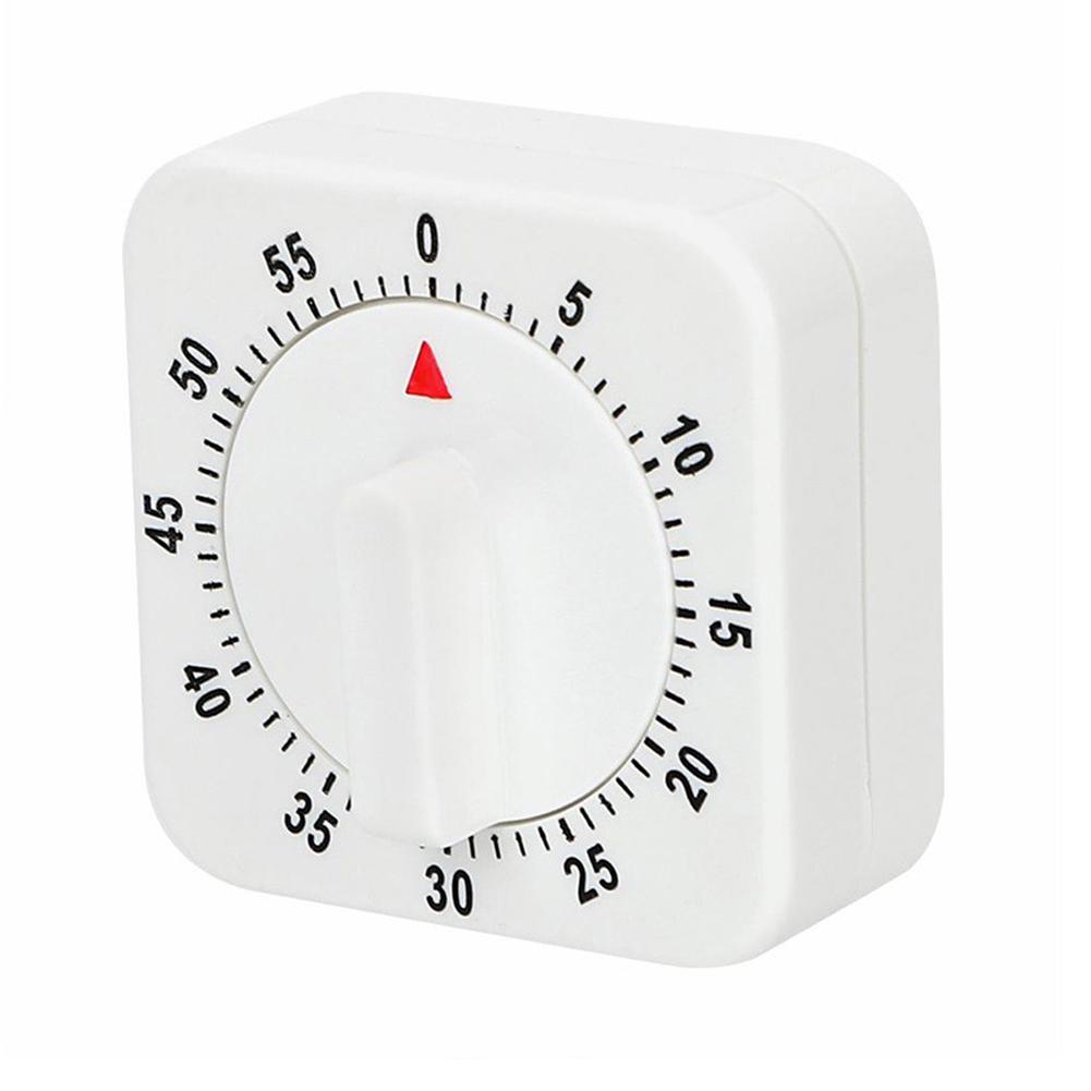 60 Minuters Timer Kökstimer Påminnelse Bekväm Nedräkningstimer Mekanisk Timer