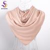 [BYSIFA] Women Scarves Wraps Bufandas Luxury Brand Ladies Matt Muslim Deep Purple Head Scarf Spring Autumn Matt Satin Scarf Cape
