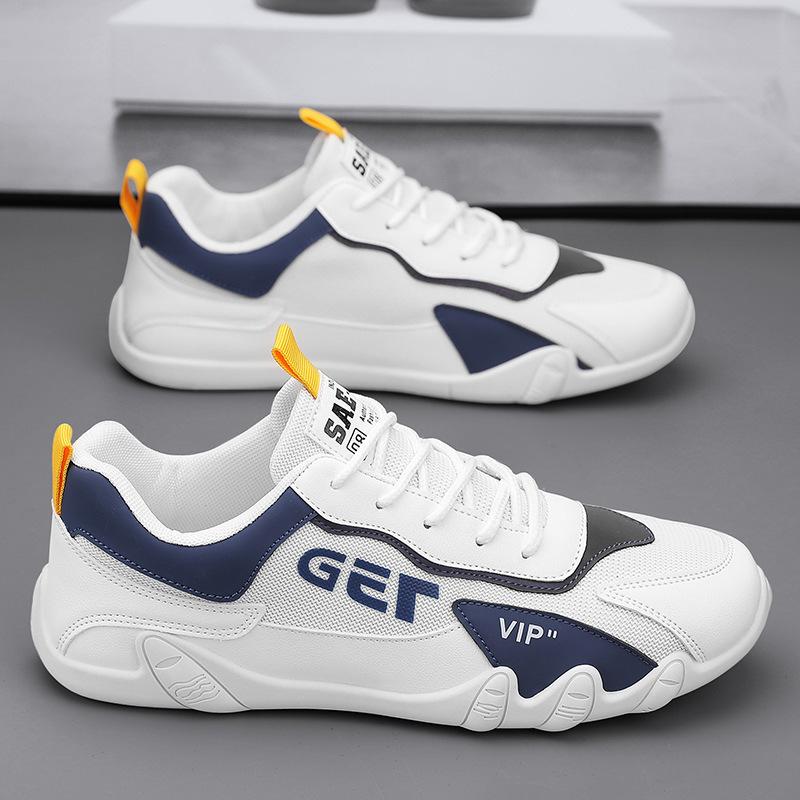 Forrest Gump Men's Shoes Are Breathable and Deodorant In Summer 2025 New Summer Men's Mesh Running Sports and Leisure Board Shoes Trendy Shoes