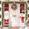 Christmas Hanging Door Banner Merry Christmas Decorations for Home Xmas Navidad Noel Natal Door Decor Happy New Year Gifts 2026