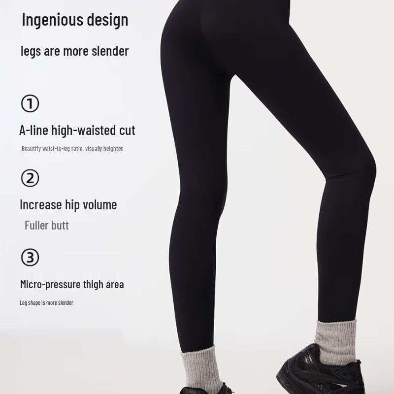 LangSha Women's Thermal Lycra Shark Leggings