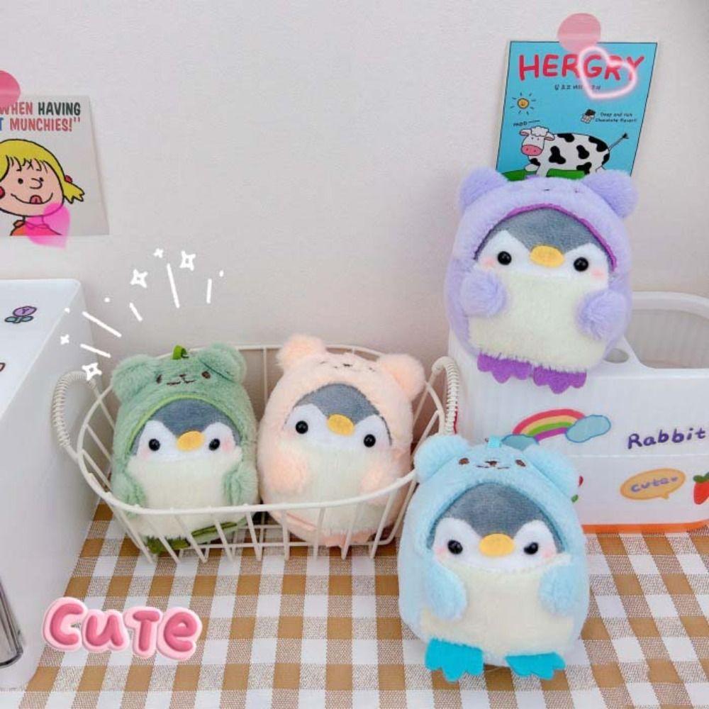 

Cartoon Penguin Plush Keychain Penguin Doll Penguin Doll Key Chain Backpack Decor синий