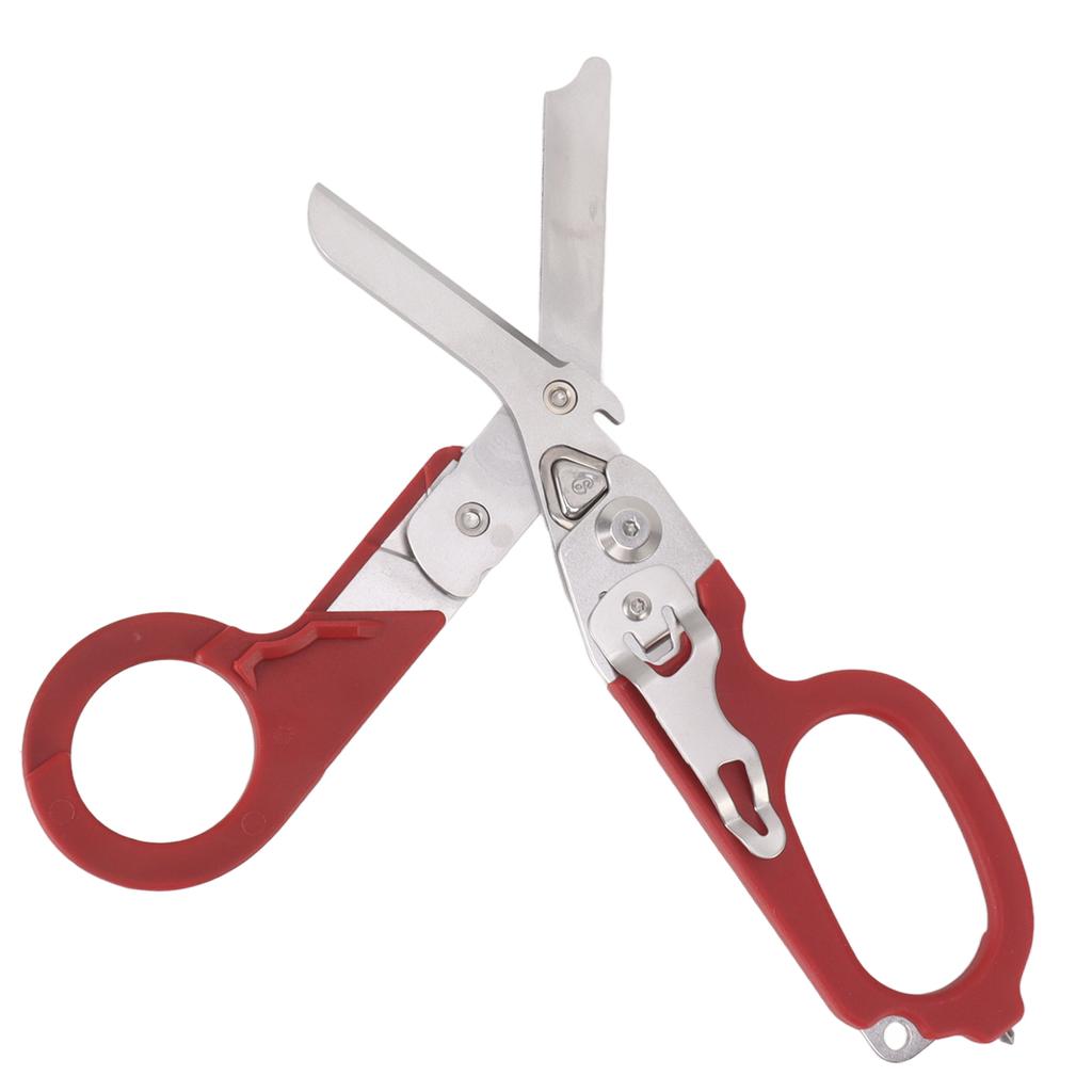 Notfallschere Edelstahl Multifunktion Faltbar Trauma Schere Medizinische Schere für