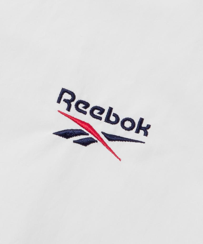 Reebok Dna Colorblock Short Sleeve Anorak - Ivory:Green