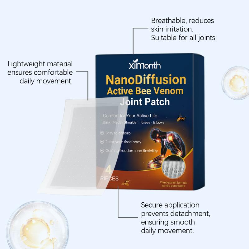 Multifunctional Joint Patches for Muscle Nourishment External Massage Support for Knees Wrists in Daily Activities
