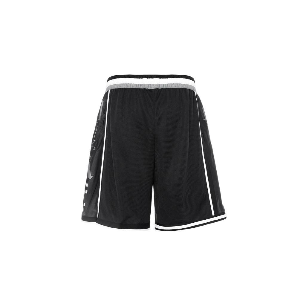 Nike Dri-FIT High Waist Drawstring Shorts with Side Stripe Men Bottoms Black DX0256-010