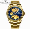 Couple Mechanical Watch Business Double-sided Hollow Men's Watch Waterproof Mechanical Gift Watch