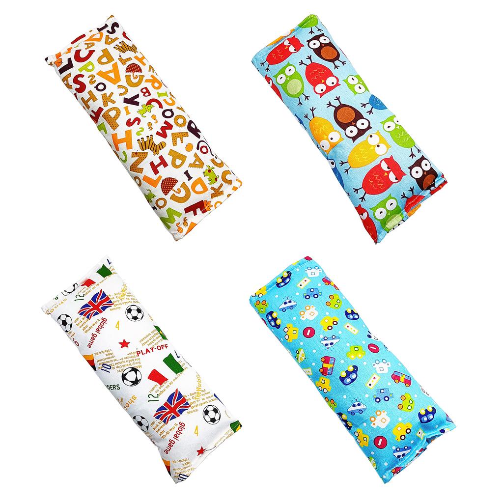 Safety Seat Belt Pillow Car Belt Cushion Pad Vehicle Shoulder Protector for Children Soft Seat Belt Strap Cover Headrest