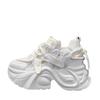 Shoes women's summer mesh breathable new fashion versatile height increase white shoes women