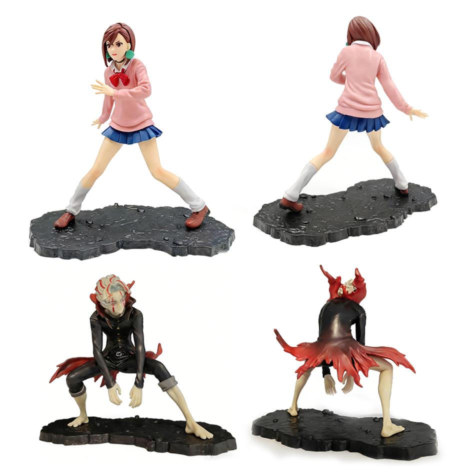 Hot13-17Cm Anime Dandadan Ayase Momo Figures Doll Pvc Model Action Toys Desktops Small Ornament Kids Birthday Christmas Present