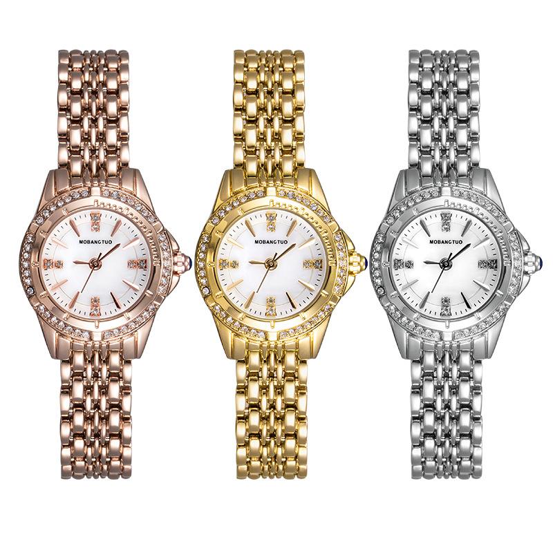 Diamond Bracelet Women'S Small Gold Watch Fritillary Surface High-End Waterproof Xiaohongshu Women'S Watch