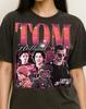 Maglietta Tom Holland, Maglietta Tom Holland Bootleg Retrò Vintage Anni '90, T-shirt Grafica Eroe d'Azione, Abbigliamento Fan Star di Hollywood