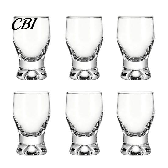 Elegant Party Glassware Mini Snifter Glass with Ergonomic Weighted Base, Crystal Clear Tasting Whiskey Tumbler Glasses Glasses, Comfortable