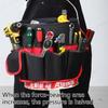 Heavy Duty Tool Bag Pouch With Multiple Pockets For Easy Organization And Large Capacity Storage Of Hardware Accessories
