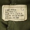 US ARMY 70s Vintage M65 DLA Cargo Pants XS Khaki Military Men's Used