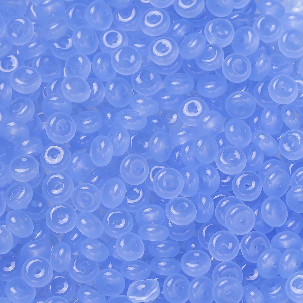 50pcs/Lots Colored Glass Seed Bead Abacus Shape Spacer Loose Beads for DIY Jewelry Making Bracelet Necklace Charms Accessories