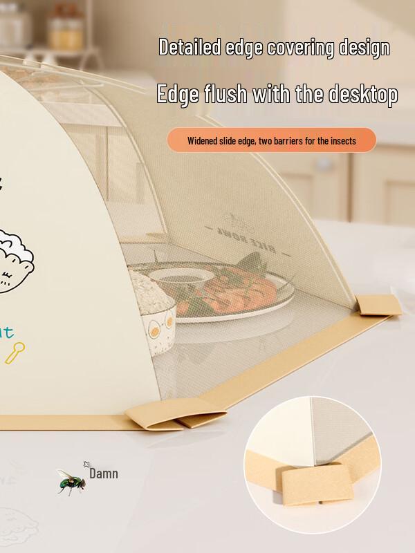 Round Anti-Fly Dustproof Food Cover