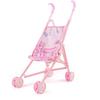 Kids' Pretend Play Folding Stroller and Baby Walker for Girls
