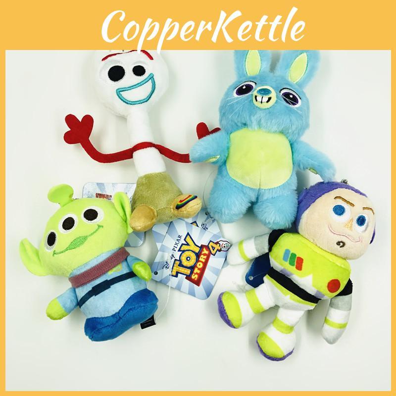 Adorable Toy Story 4 Plush Keychain Featuring Soft And Cute Woody Buzz And Friends