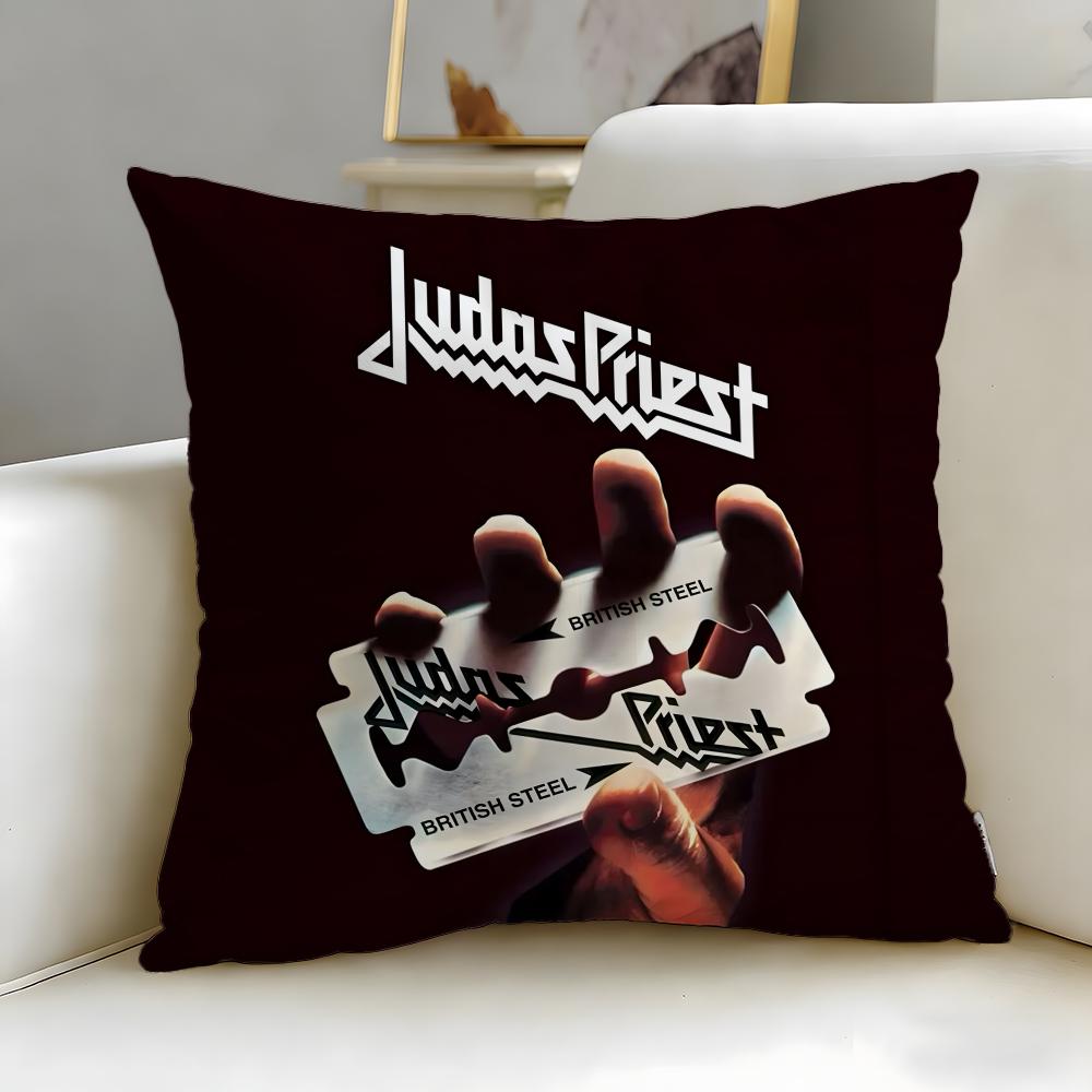 

Классическая группа Judas Priest Наволочка Мягкая Легко стирающаяся Подушка Универсальная для Дивана Кровати Путешествий и Офиса 30X30cm