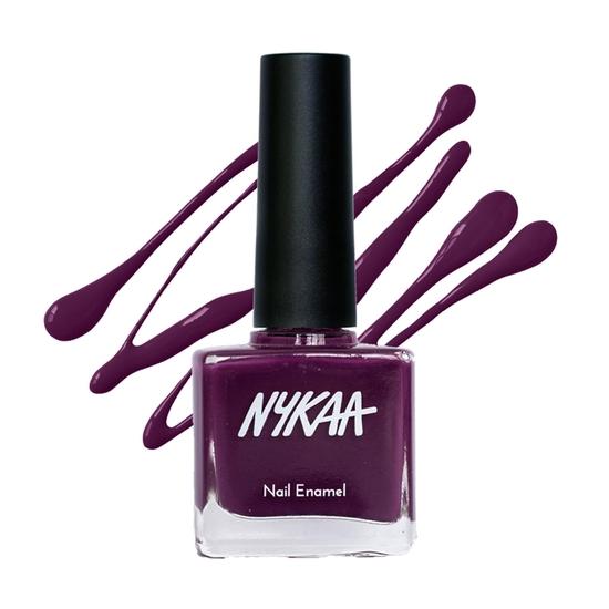 

Nykaa Pop Nail Enamel Collection plum (Shade No. 26)
