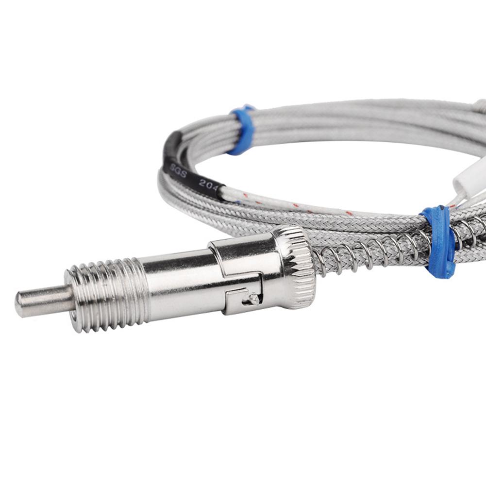 Screw Probe Sensor Compression Screw K Thermocouple Thread Temperature Sensor for Temperature Controller