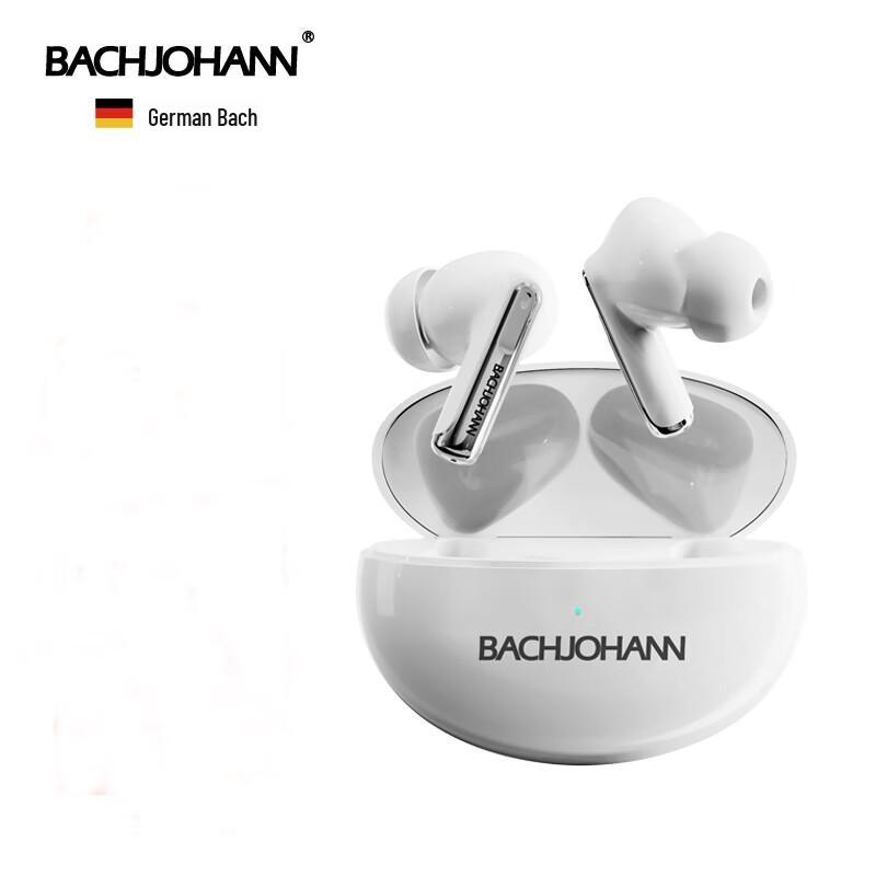 

Bach Johann T5ANC True Wireless Noise-Cancelling Bluetooth Earbuds