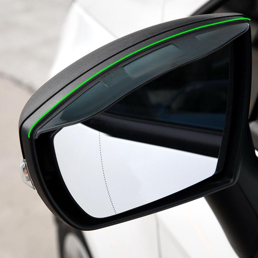 Car Side Rear View Wing Mirror Rain Guard Sun Eyebrow Shield Rainproof Shade Cover for Hyundai New Tucson 2015 2016 Ccessories