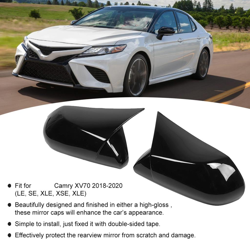 Mirror Cover     Fit for   XV70 Le  Se  XLe XSe XLE 20182020(Glossy Black )