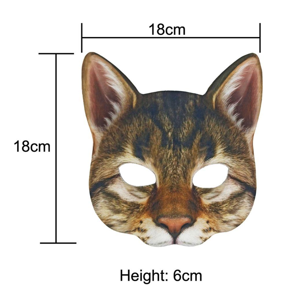 Costume Party Eye Mask Christmas Halloween Decoration Masquerade Mask Cosplay Props Cat Mask