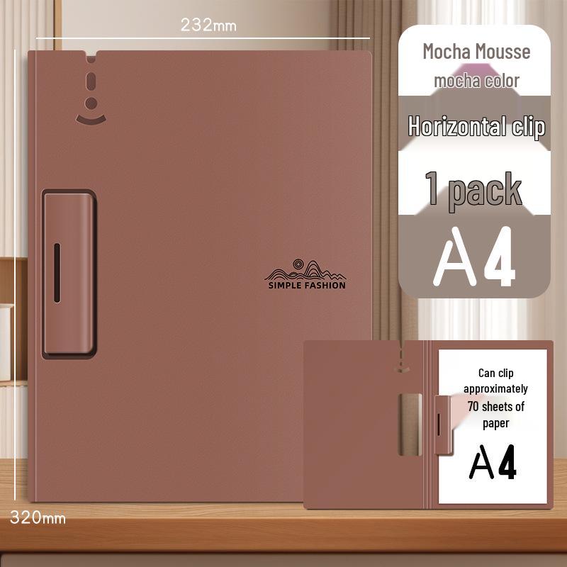 A4 Cardboard Double Clip Document Folder & Writing Board