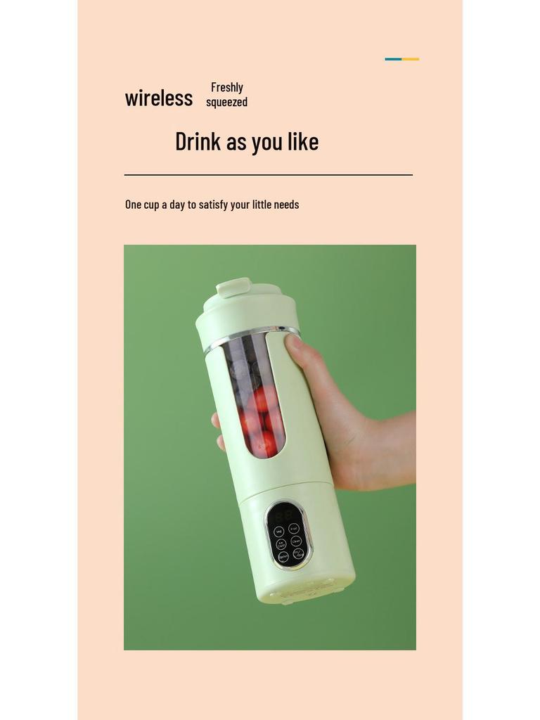 Portable Multi-Function Juicer & Ice Crusher Cup for Home