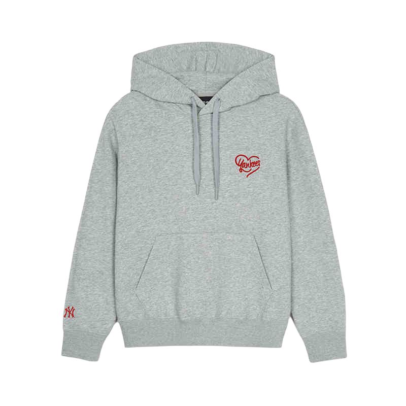 MLB New York Yankees FW24 Sweatshirt Unisex Heather Gray 3AHDH0144-50MGS M