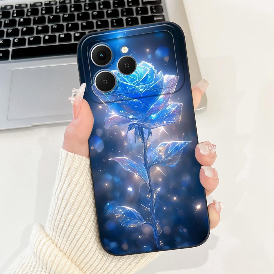 For Tecno Spark 40 Case Popular Cartoon Space Soft Silicone Camera protection Phone Cover For Tecno Spark 40C Spark40 4G Housing