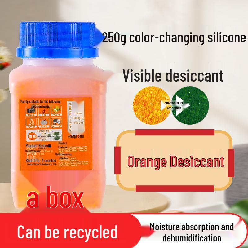 

Пони Меняющий цвет Оранжевый Силиконовый Осушитель для Камеры и Телефона