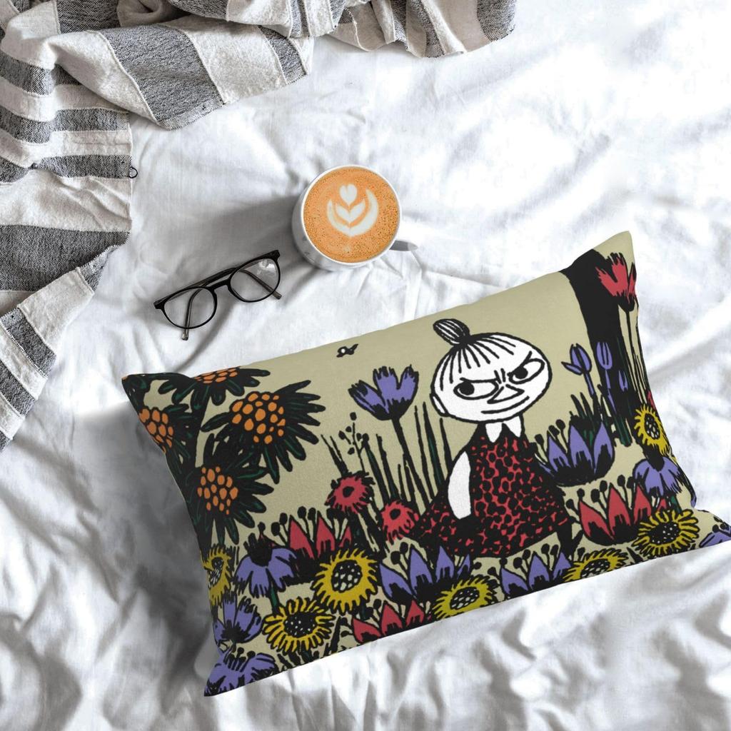 Moomin Little My Soft and Comfortable Sofa Decorative Pillow Suitable for and 60cm X 40cm Pillowcase, Anti-mite, Antibacterial, Anti-odor,
