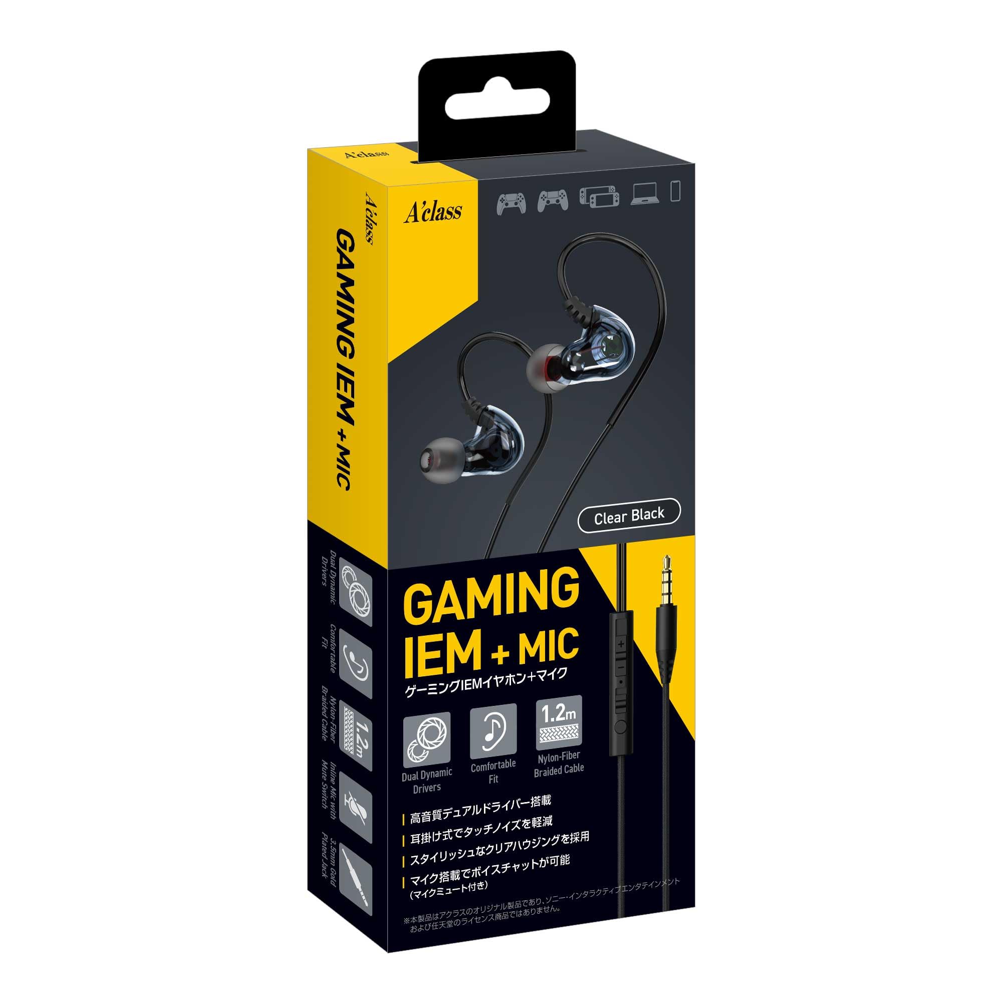 

Игровые IEM-наушники Acras Микрофон +