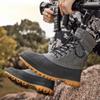 Stor Storlek Utomhus Fältträning Stridsfältsträning Militärkängor Ökenkängor Stridskängor Vandringsskor Resa Fritid FiskeSkor
