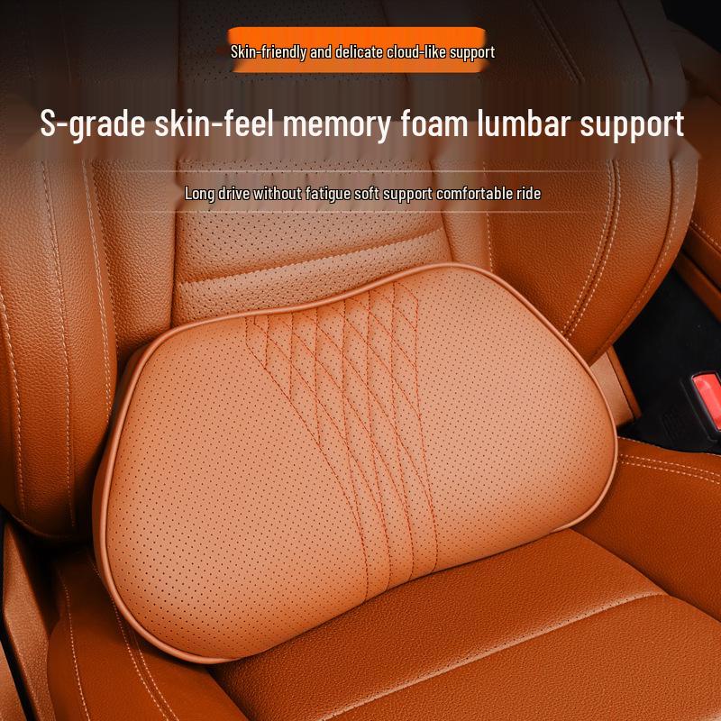 Car Lumbar Support Cushion for Mercedes-Benz, Toyota, Maybach – Driving Comfort & Waist Protection