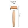 MDNG Single Wheel Wooden Rolling Pin
