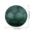 1pc Peacock Feather Theme Soccer Ball Football, Size 5, Lightweight PVC, Outdoor Training Soccer Ball,Gift C6565