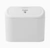 Practical Car Clamshell Trash Bin Hanging Vehicle Garbage Dust Case Storage Box AB Square Press Trash Auto Interior Accessories