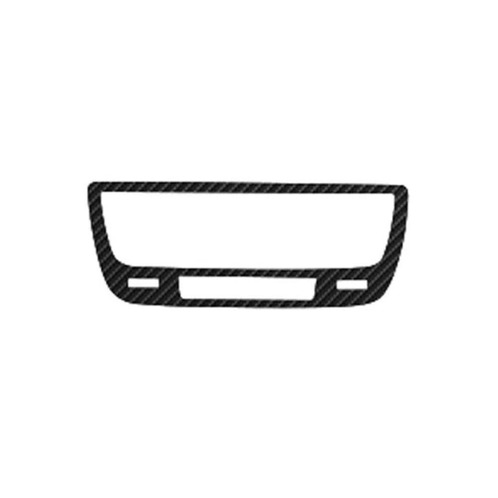 5D Carbon Fiber Look Center Console A/C CD Control Trim Decals For Buick Encore 2013-2016
